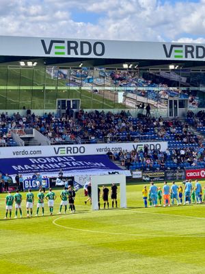 2024년 7월 경기 전 란데르스 FC를 상대로 선발 라인업을 갖춘 비보르