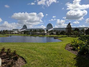 오렌지군 컨벤션 센터는 센트럴 플로리다 지역의 주요 공공 컨벤션 센터이며, 시카고의 맥코믹 플레이스에 이어 미국에서 두 번째로 큰 컨벤션 센터이다.