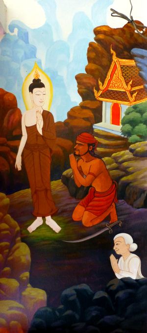 개심하는 앙굴리말라