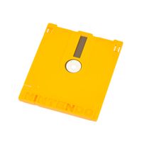 노란색 디스크 카드