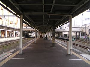 JR 동일본 승강장