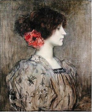 자크 험버트가 1896년경에 그린 콜레트