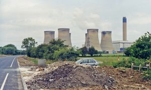 드랙스 발전소는 영국에서 가장 높은 발전 용량을 가지고 있다.