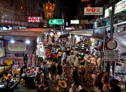 밤의 여자들의 거리(2015년 8월 촬영)