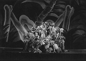 뉴욕 W.P.A. 연방 극장 프로젝트: 흑인 극장 유닛: "맥베스", c. 1935.