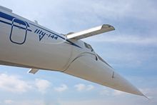 Tu-144의 기수 부분