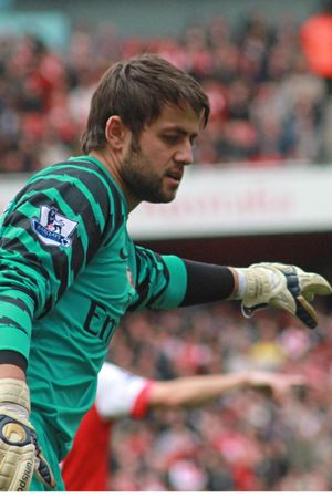 2010년 아스널에서 뛰는 파비안스키