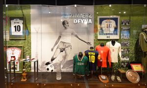 레기아 바르샤바 박물관의 카지미에시 데이나 전시