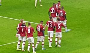 2020년 AC 밀란에서 피옹테크 (등번호 9번)