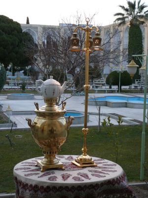 이란 이스파한의 사모바르