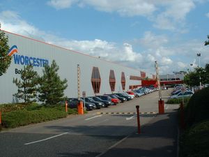 Worcester Bosch; Bosch Thermotechnology는 Warndon에 위치해 있다.