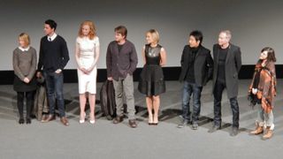 선댄스 영화제에서 스토커 출연진 및 제작진과 함께한 구드