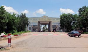 하띠엔 옆 베트남 국경 검문소