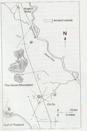 옥에오와 앙코르 보레이를 잇는 고대 운하