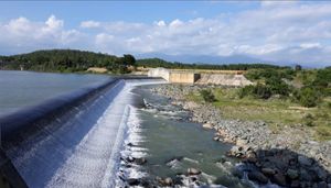 떤선 타운의 떤미 댐