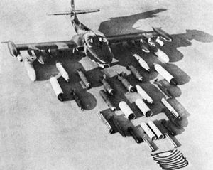 Cessna A-37A 무장 장착 전시