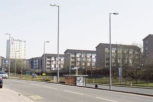 더 머레이의 테너먼트, 고층 건물 및 복선 도로