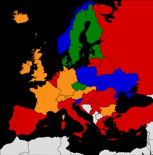 유럽의 소지 규제 상황(2021년 시점)