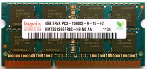 204핀 PC3-10600 DDR3 SO-DIMM.