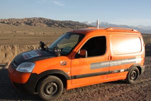 미션 02 및 04에 사용된 시트로엥 베를링고 전기차