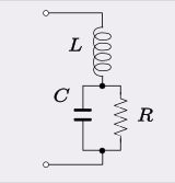 그림 5. 병렬 RC, 직렬 L 회로. 커패시터와 병렬로 연결된 저항