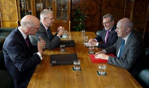 브렉시트에 대해 논의하기 위해 만난 스코틀랜드 및 영국 정부 장관들, 2017