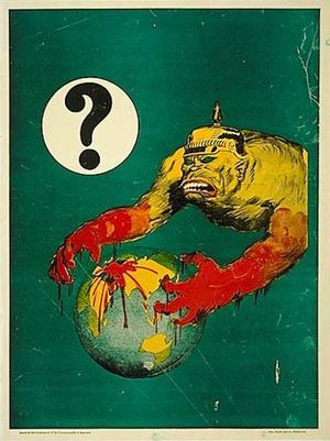 호주의 반독일 선전 만화, 노먼 린제이, 1914년에서 1918년 사이