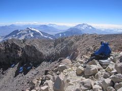 오호스 델 살라도의 정상부