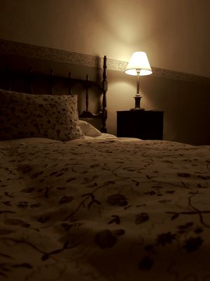 푸이그세르다 (세르다냐, 지로나, 스페인)의 밤 침실