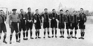 1927년 팀, 그 해 클럽은 코파 델 레이 결승전에 출전했다.