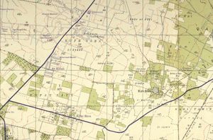 1942년의 쿠프르 사바와 케파르 사바 (팔레스타인 조사)