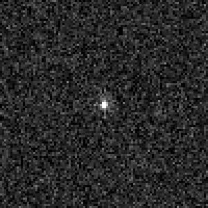 광역 적외선 탐사 위성(WISE)이 2010년에 촬영한 아난케의 단일 노출 이미지