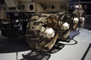 Lunokhod 바퀴의 세부 모습