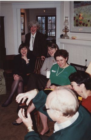 1994년 메리 비커스의 집에서 열린 파티에서의 마이클 스미스