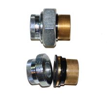 강재와 황동 사이를 절연하는 배관 이음매