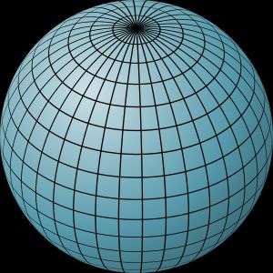 라운드 메트릭을 갖는 n차원 초구 S^n은 \mathbb R^{n+1}의 매립된 리만 부분다양체이다.