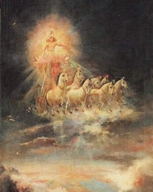 우주를 움직이는 태양신