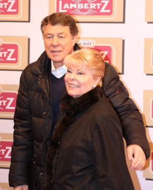 2017년 아내 베아트 레하겔과 함께 있는 오토 레하겔