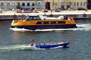 2012년 8월 코펜하겐의 워터버스