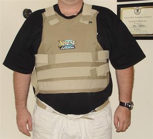 탄화 붕소는 방탄복의 내부 플레이트에 사용된다