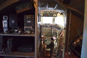 바이카운트의 앞쪽 객실