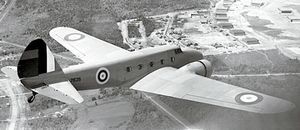 제121 캐나다 공군 비행대 보잉 247D, c. 1939