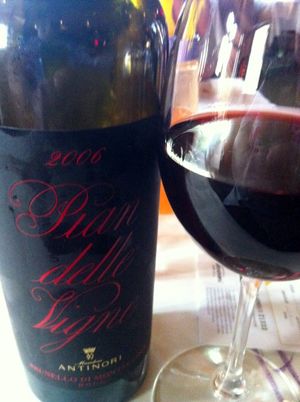 안티노리 가문에서 생산한 브루넬로 디 몬탈치노