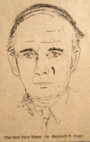 레지널드 그레이의 초상화, 1966년, 『뉴욕 타임스』