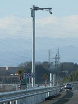 고속도로에 설치된 전파 비콘