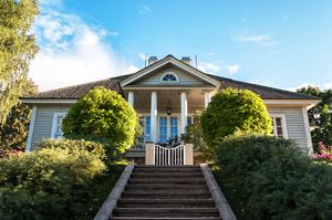 러시아 작가이자 시인인 알렉산드르 푸시킨의 가족 영지