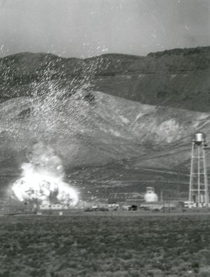 KIWI 엔진의 파괴 테스트