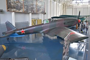 중앙 공군 박물관에 전시된 Il-10M