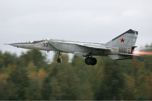 2008년 9월 MiG-25RU 훈련기