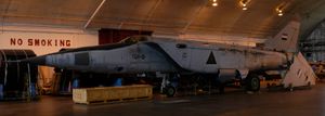 이라크 MiG-25RB, 오하이오주 데이턴 미국 공군 국립 박물관. 2007년 10월. 2003년 이라크에서 발견되어 매장됨.